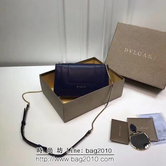 BVLGARI寶格麗 專櫃新款 蛇頭扣環 單層蛇頭包 鏈條單肩斜挎包 B39174 FYD1331